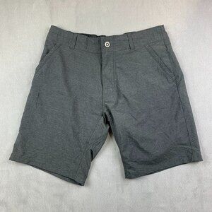 Kuhl Mens Shorts 34 Gray Shift Amphibia Nylon Stretch Outdoor Hiking Swimming